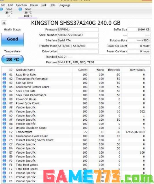 软件查看ssd寿命 软件查看ssd寿命